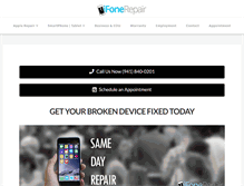 Tablet Screenshot of ifonerepair.com